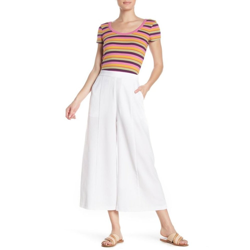 NWT Nordstrom Small Free Press Woven Cropped Pants